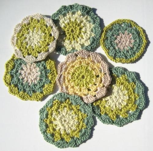HAND-CROCHETED DOILY for Flower Arranging — view 2