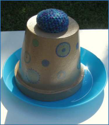 TOWER BALL in Blue — view 2
