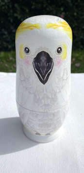 AUSSIE BIRDS as NESTING DOLLS — view 2