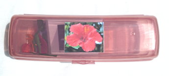 8 FLOWERS and Matching Cards in container — view 3