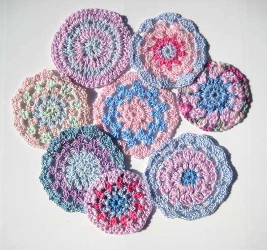 HAND-CROCHETED DOILY for Flower Arranging — view 4