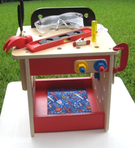 WORKBENCH B, 7 TOOLS & matching cards + 20 additional pieces