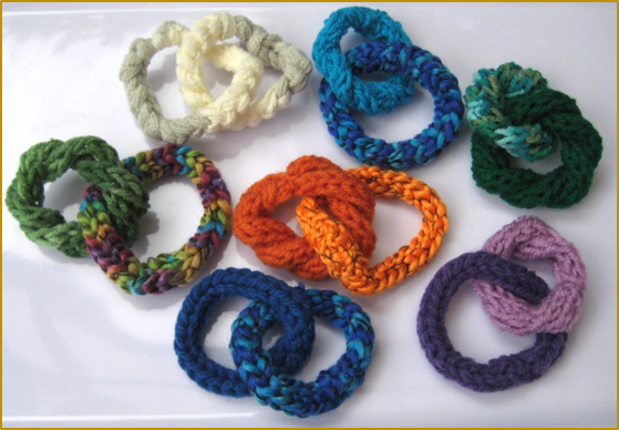 One set of INTERCONNECTING RINGS — view 2