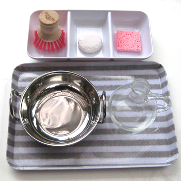 TABLE SCRUBBING ACTIVITY