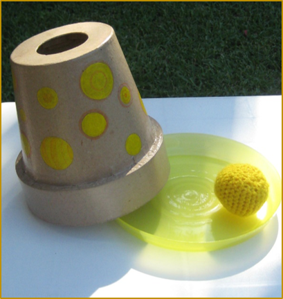 TOWER BALL in Yellow — view 2